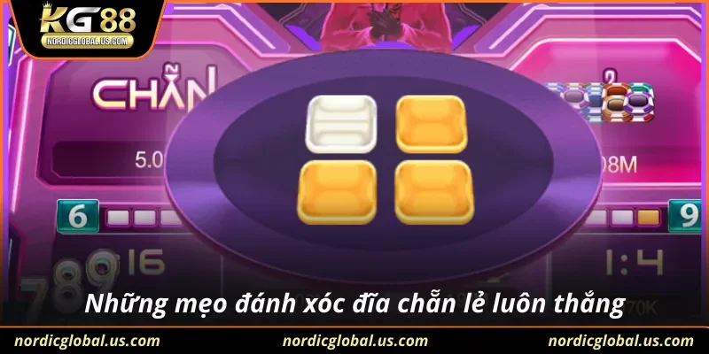 Những mẹo đánh xóc đĩa chẵn lẻ luôn thắng